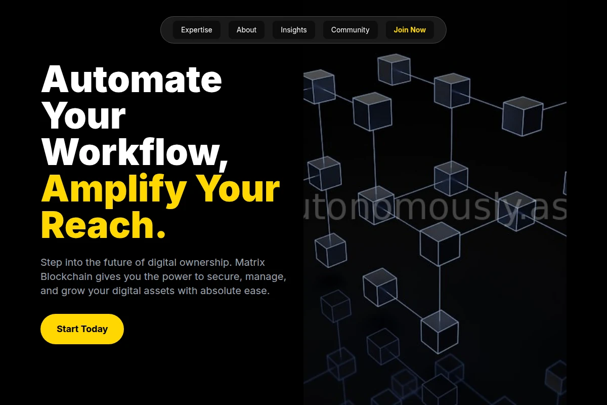 Matrix Blockchain